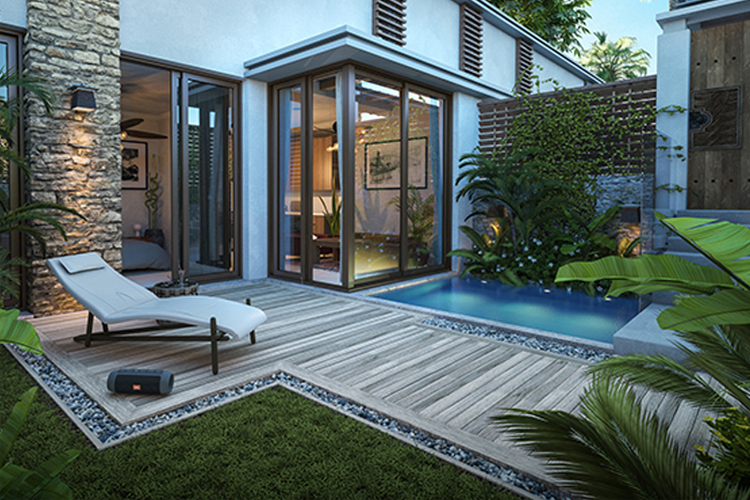 1 BR Apartment with Pool and Garden - 0